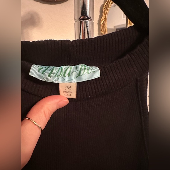 High neck ribbed bodysuit. - Picture 3 of 3